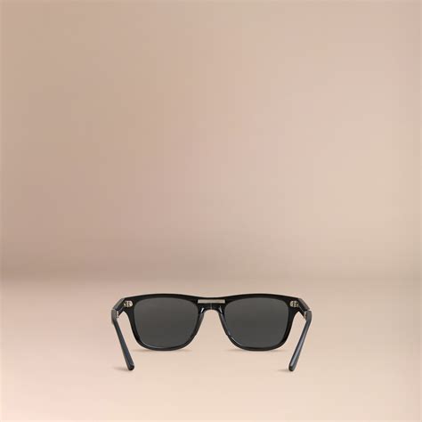 burberry folding rectangular frame sunglasses|More.